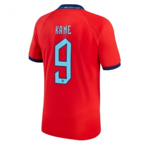 England Harry Kane #9 Udebanetrøje VM 2022 Kort ærmer